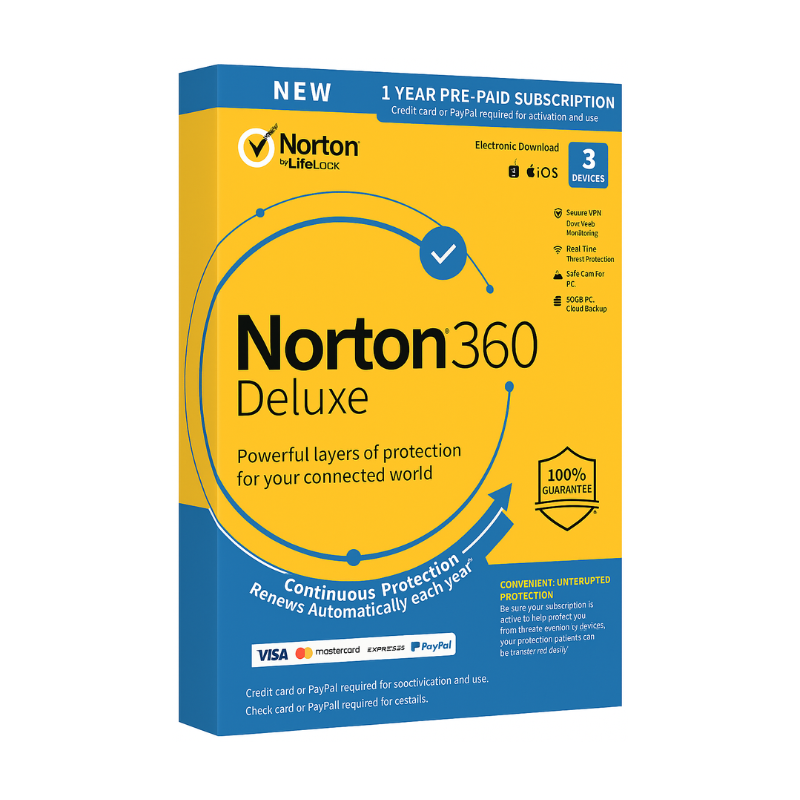 Norton 360 Deluxe – 3 Devices | 1-Year Subscription product picture