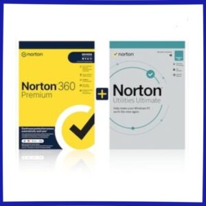 Norton 360 Premium & Utilities Ultimate – 10 Devices, 1 Year | Norton Key | EUROPE