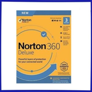 Norton 360 Deluxe – 3 Devices, 1 Year | NortonLifeLock Key | Global Activation