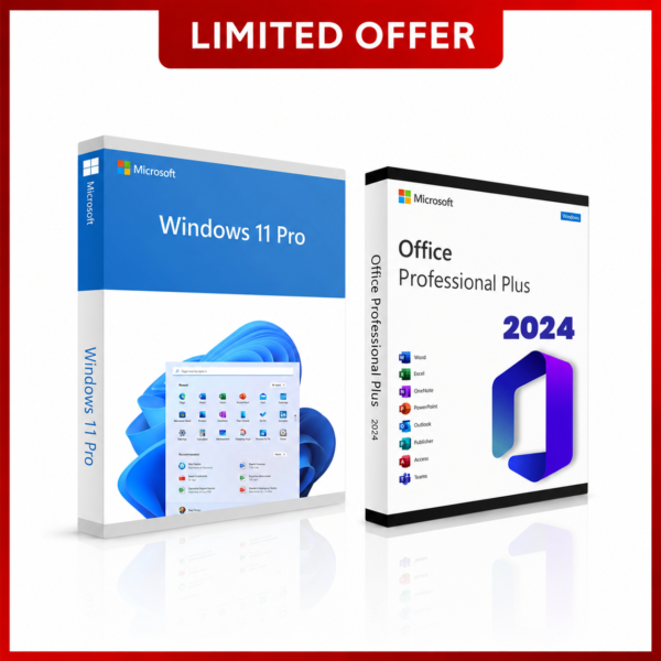 Microsoft Office 2024 Pro Plus & Windows 11 Pro $35.99